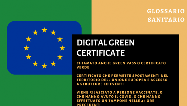 digital green certificate definizione